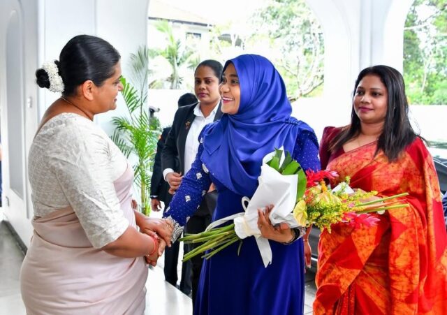 We were honoured to present flowers to the First Lady of the Maldives, Sajidha Mohamed, at the Mayor’s House.

It was a proud moment for us to present a bouquet of locally grown flowers, cultivated by inspiring women growers across Sri Lanka. Every bloom represented not only the beauty of our local flowers, but also the strength, passion, and empowerment of the women behind them. 🌸

#OopsydaisyLK #LocalFlowers #WomenEmpowerment #SriLankanFlowers #SupportLocalGrowers WomenInBusiness FloralArt Maldives SustainableFlowers BloomWithPurpose